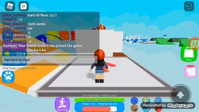 ? ROBLOX - MEGA EASY OBBY 675 STAGE OYNADIM!!! FLOOR 12 ?!?!?!? BÖLÜM 2 !!!? смотреть онлайн