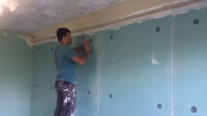 Гениальные Строители :монтаж гипсокартона на Перфикс До и После