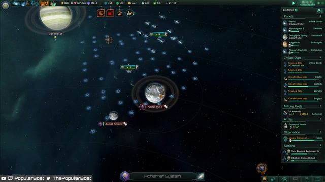 Squabbler Stellar Elite [Modded Stellaris | 600 Systems] - Part 16 - Slapdown смотреть онлайн