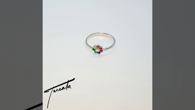 Кольцо "Цветик-семицветик" Toccata jewelry КО411-0001-390 смотреть онлайн