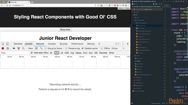 Hands-on Web Development with React: Styling React Components with Good Ol‘ CSS|packtpub.com смотреть онлайн