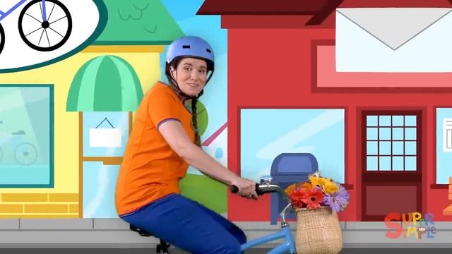 I Like To Ride My Bicycle | Songs from Caitie's Classroom смотреть онлайн