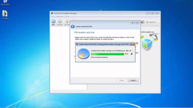 Create and configure virtual machine in Oracle VirtualBox смотреть онлайн