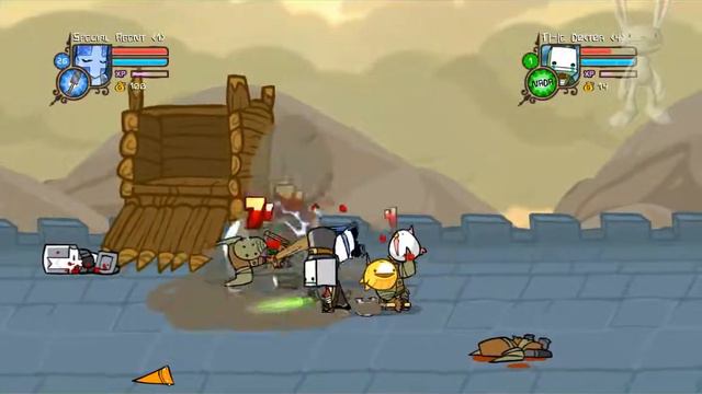Castle Crashers Поглядим и Мини-Игра (Old Video) смотреть онлайн
