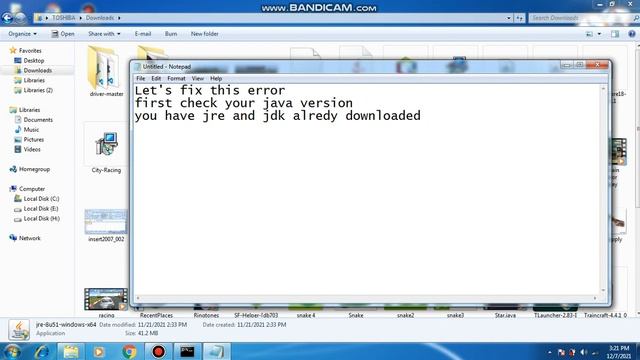 How Fix Java [JNI] Error