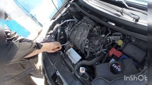 Как говорится "Купил Ниссан ..." ну вы поняли. Замена свечей на Ниссан Тиида. Спасибо разработчикам