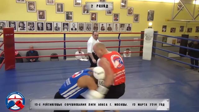 10-е рейтинговые бои Лига бокса г. Москвы – 10.03.18 г. до 91 кг. смотреть онлайн