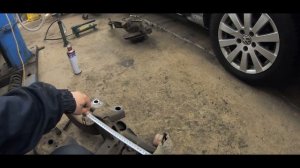 ?Ремонт заднего подрамника ff2 ?разгибаем , варим, красим?