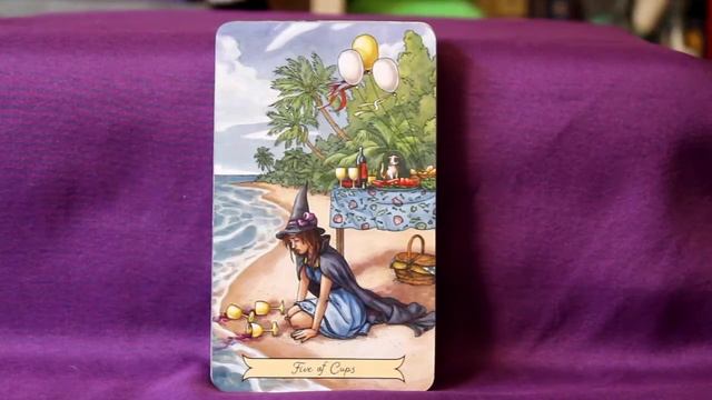 The Every Day Witch Tarot Full Flip Through смотреть онлайн