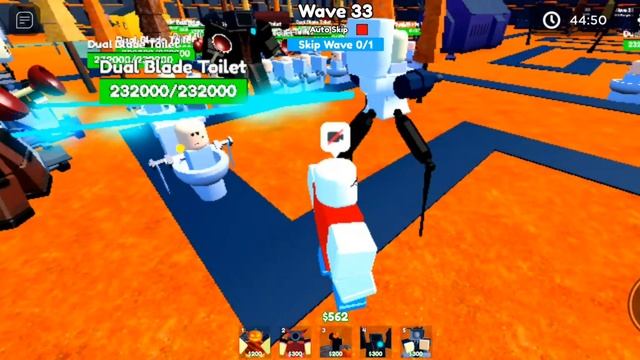 #8 ХЕЛУИН В Skibidi toilet tower defense смотреть онлайн