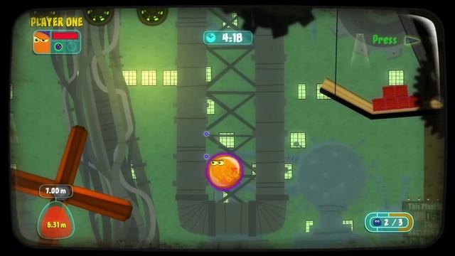 ЛИЗУН ГЛАЗАСТИК съел все вокруг игра Tales from Space: About a Blob на канале Мистер Игрушкин смотреть онлайн