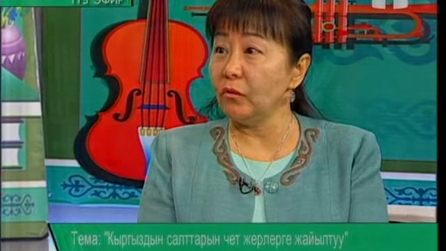 Маданият майданы: "Кыргыздын салттарын чет жерлерге жайылтуу" смотреть онлайн