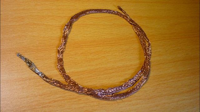Оплётка для выпайки своими руками смотреть онлайн
