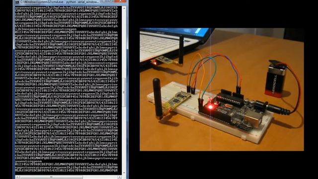 Arduino - Data transmission to PC with APC220 and pySerial смотреть онлайн