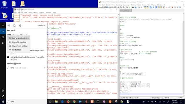 Curve Fit with Excel and Python смотреть онлайн