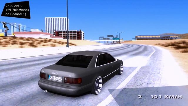 Audi A8 S8 d2 Lowstance - GTA San Andreas 2160p / ? 4K / 60FPS ? _REVIEW смотреть онлайн