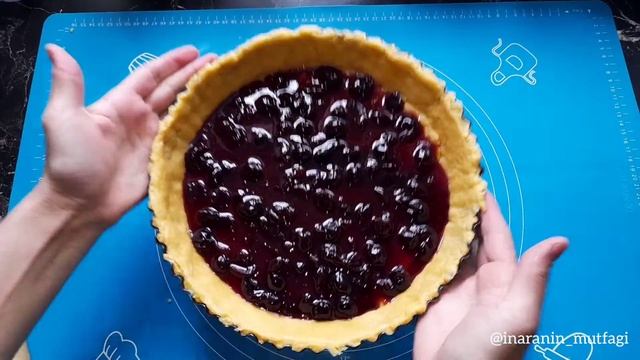 Песочный пирог с Вишней ? Vişneli Tart kek ???? смотреть онлайн