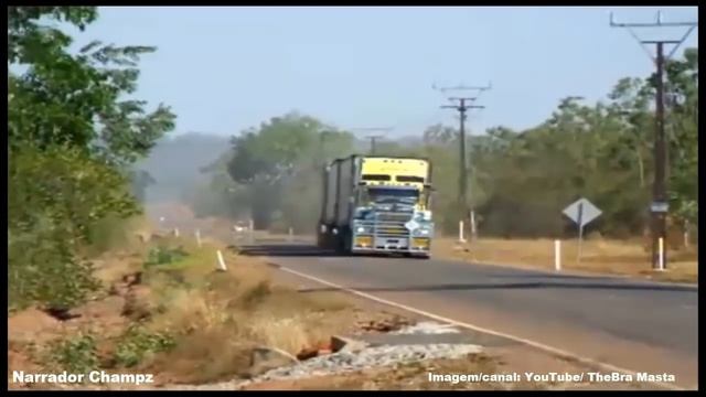 Самые длинные автопоезда/ Удивительные машины. смотреть онлайн