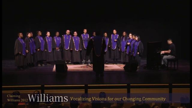 Williams College Gospel Choir - I Need You to Survive - Claiming Williams 2012 смотреть онлайн