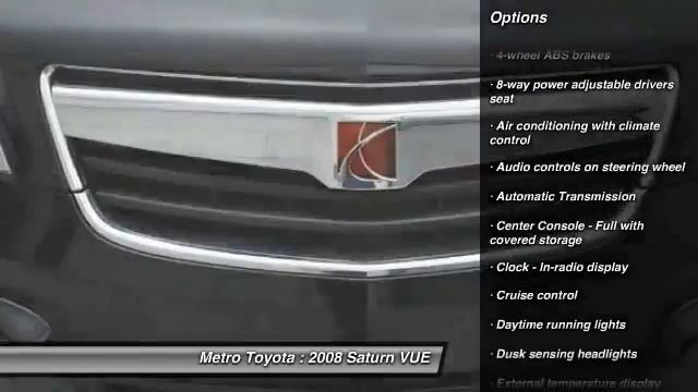 2008 Saturn VUE Kalamazoo MI A8536A смотреть онлайн
