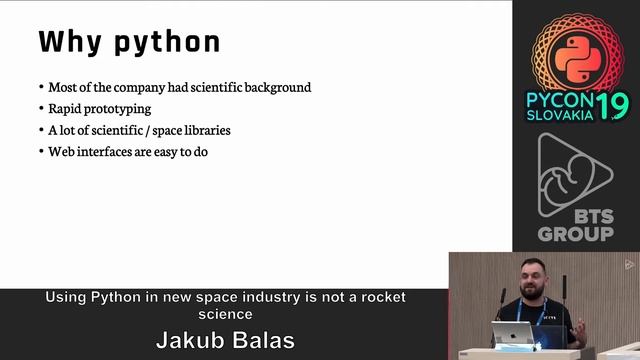 Jakub Balas - Using Python in new space industry is not a rocket science смотреть онлайн