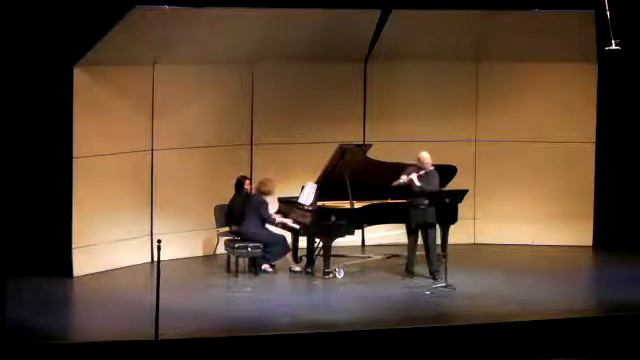 Flute Sonata by Keith Gates, mvt. 1 смотреть онлайн