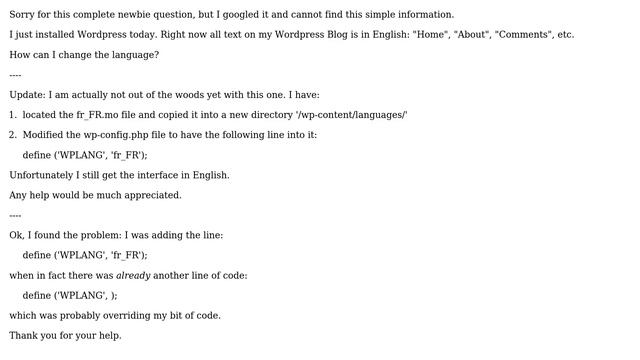 Wordpress: How to change language? (2 Solutions!!) смотреть онлайн