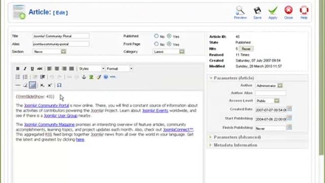 mmPlugins - mmSlideShow Video Demo (Joomla Extension) смотреть онлайн