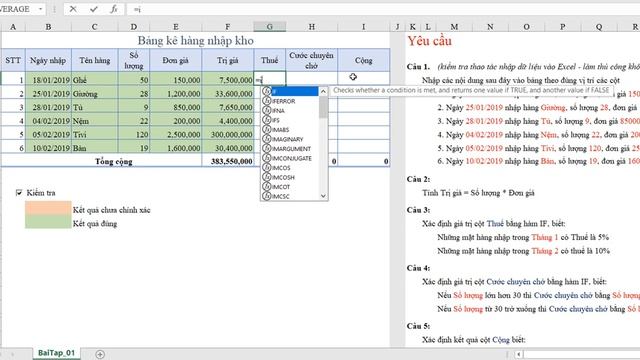 Bài Tập Thực Hành Ứng dụng Excel trong công việc - Đề số 01#excel #phandongexcel @phandongexcel смотреть онлайн
