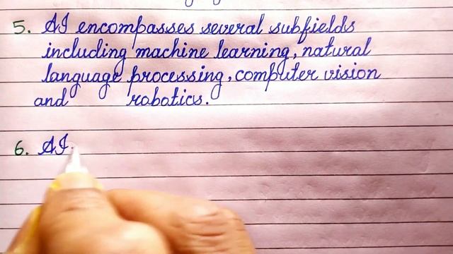 10 lines on Artificial Intelligence | Artificial Intelligence essay in english | AI смотреть онлайн