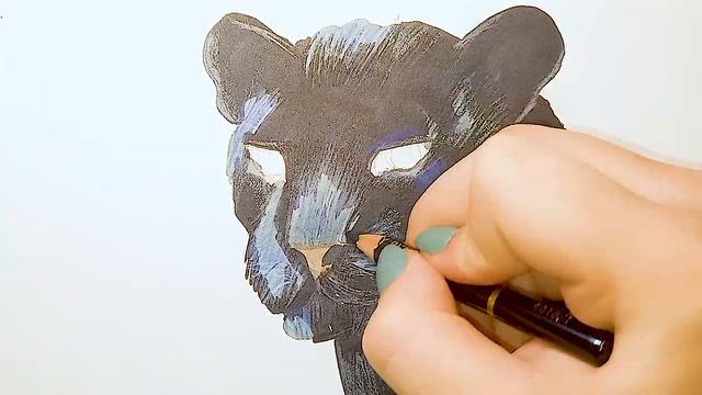 Черная Пантера-Одна из Самых Красивых Хищников! Рисуем Маркерами! Легко и Просто! смотреть онлайн