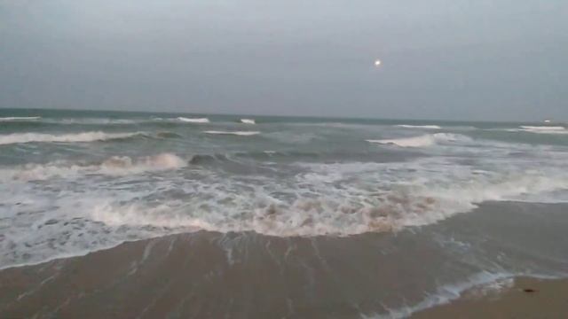 крым заозерное утро пляж 17.02.2022