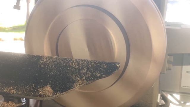 Woodturning - Jatoba And Hickory Bowl
