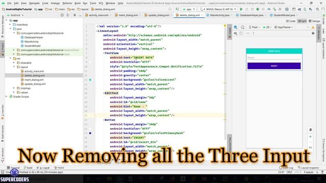 Android SQLlite CRUD Tutorial | [ Create | Read | Update | Delete ] смотреть онлайн