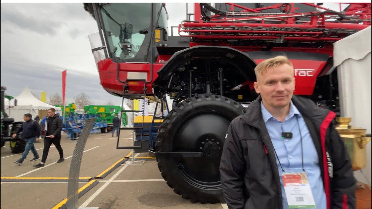 Самоходный опрыскиватель AGRIFAC CONDOR V на Югагро 2022 смотреть онлайн