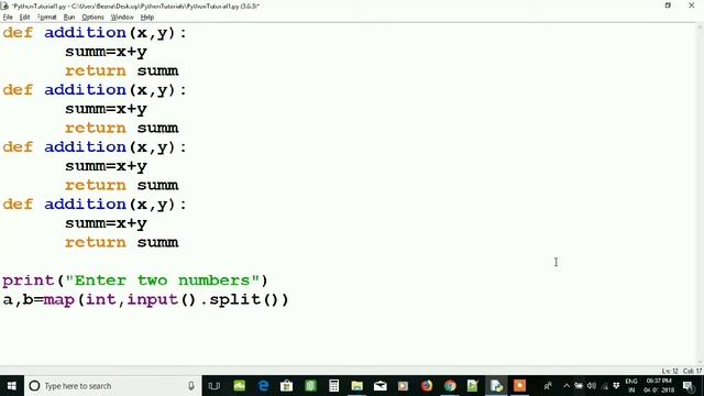 Python Tutorial-lec5(Functions-1)-ProgrammingBaba смотреть онлайн