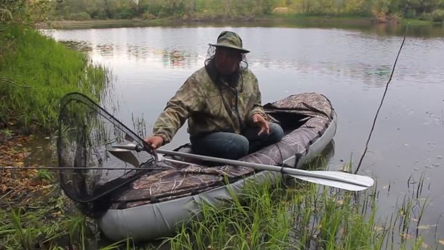 Байдарка Ладья 1 для рыбалки, охоты и пеше-водного туризма смотреть онлайн
