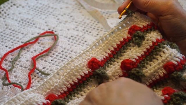Детский жилет трехцветным узором .CROCHET How To #Crochet Baby(бэби #48) смотреть онлайн