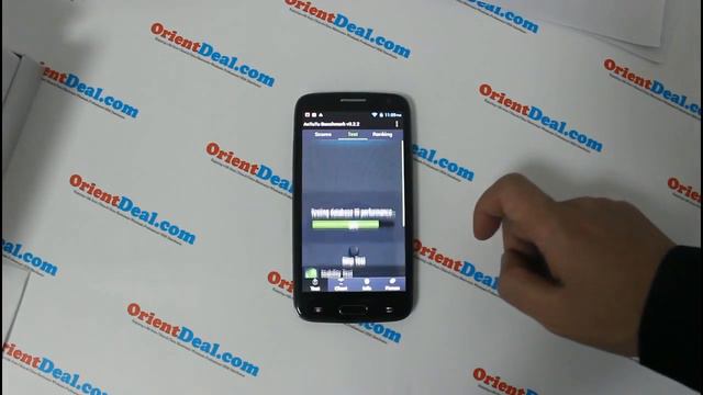 Samsung Galaxy S4 Clone - Orient N9500 - Antutu Testing Hands On reviews смотреть онлайн