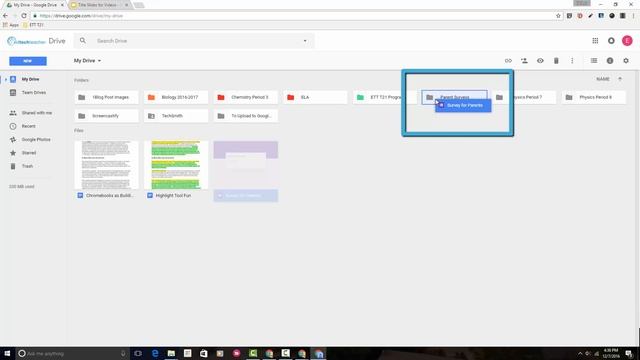 How to Move a File into a Folder in Google Drive смотреть онлайн