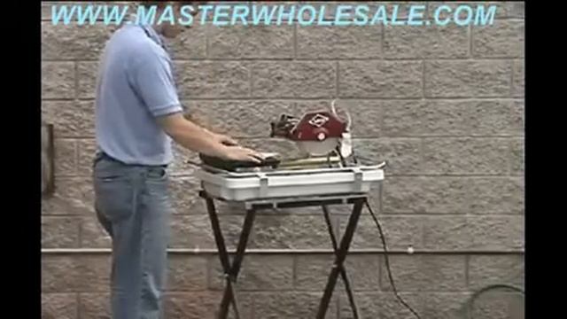 MK 660 Tile Saw Demonstration Video смотреть онлайн
