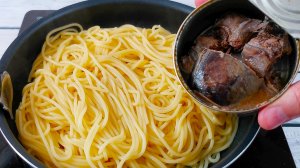 Быстрый рецепт пасты с тунцом. Вкусно и просто