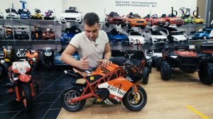 Детский бензиновый мотоцикл MOTAX 50 сс в стиле Ducati - обзор