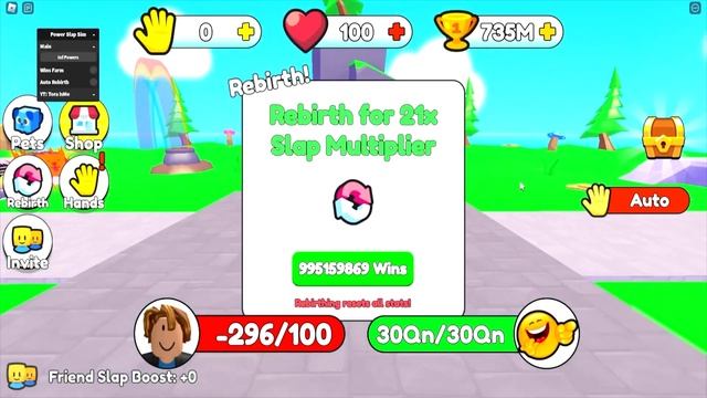 [NEW] Power Slap Simulator Script / Hack | Auto Wins Farm, Auto Rebirth *OP* смотреть онлайн