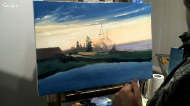 ? ХуДоЖнИкИ Рисуем вместе / Остров Кижи / Александр Григорьев смотреть онлайн