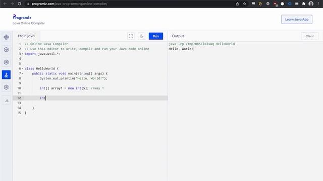 JAVA ARRAYS смотреть онлайн