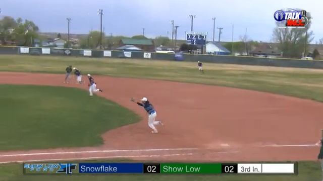 SHOW LOW vs SNOWFLAKE High School Baseball Full Game смотреть онлайн