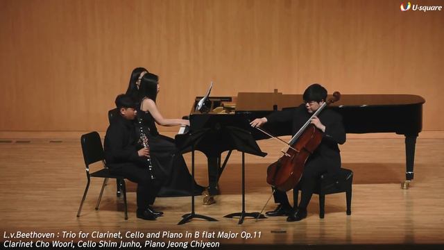 [Monthly Encore]Beethoven : Trio for Clarinet,Cello,Piano in B flat Major Op.11 by Cho woori Recita смотреть онлайн