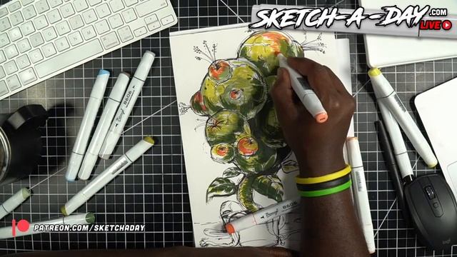 Industrial Design Sketching by Sketch A Day - LIVE смотреть онлайн