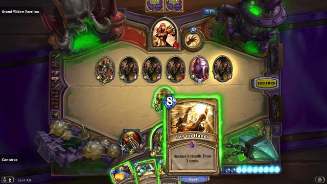 Hearthstone - Curse of Naxxramas Part 2 - "More like Un-Faerlina AMIRITE?!" смотреть онлайн